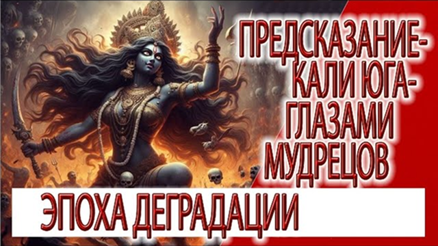 Предсказание - Кали юга глазами мудрецов, эпоха деградации