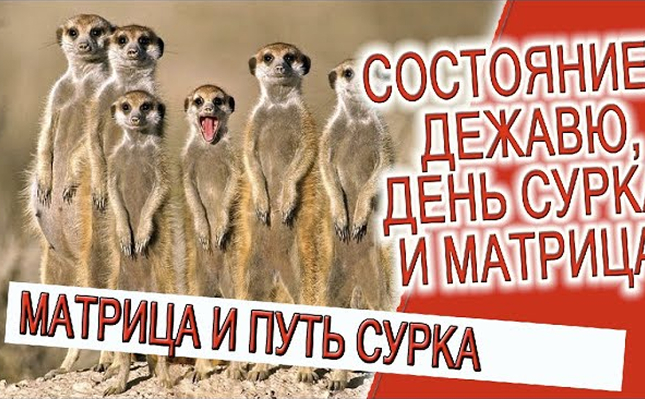 Состояние Дежавю, день сурка и Матрица бессознательности!