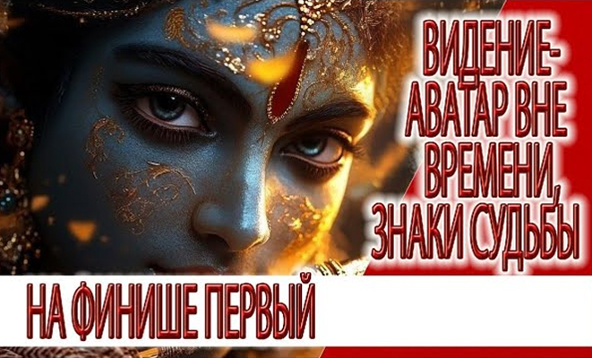 Видение - Аватар вне времени, знаки реализации, на финише первый