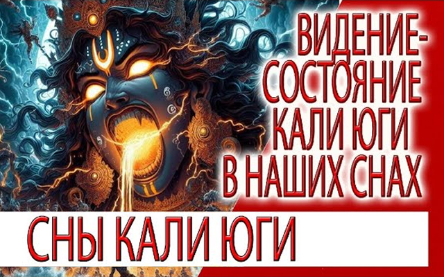 Видение - Состояние Кали юги в наших снах!